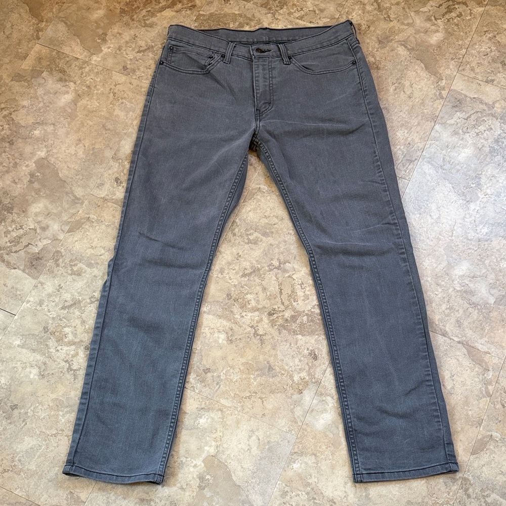 Levi's 511 Men's Charcoal Straight Jeans 34 X 32